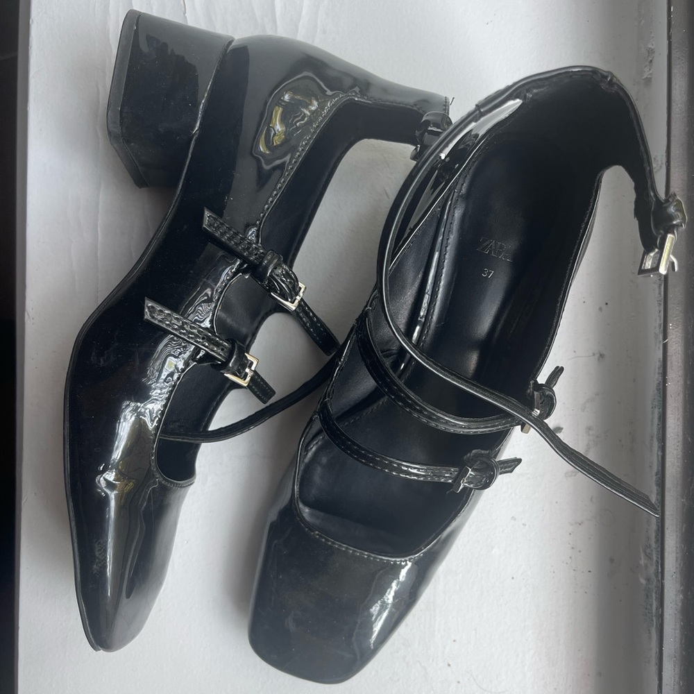 Zara Black Heels
